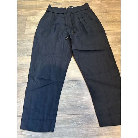 APIECE APART VEGA EASY PANT- BLACK - Picture 5 of 9